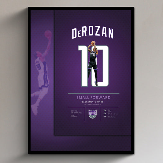 DeMar DeRozan Poster