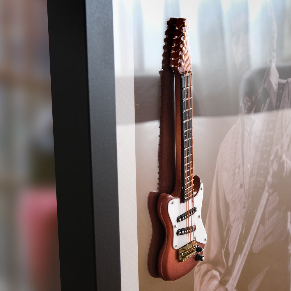 Eric Clapton - Fender Gitar 3D Model Poster