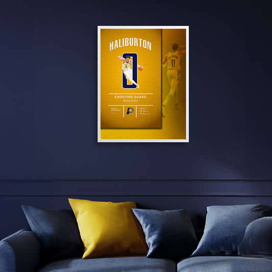 Tyrese Haliburton Poster