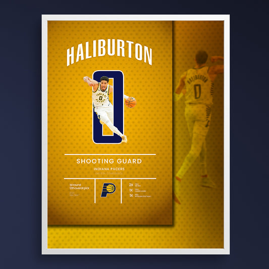 Tyrese Haliburton Poster