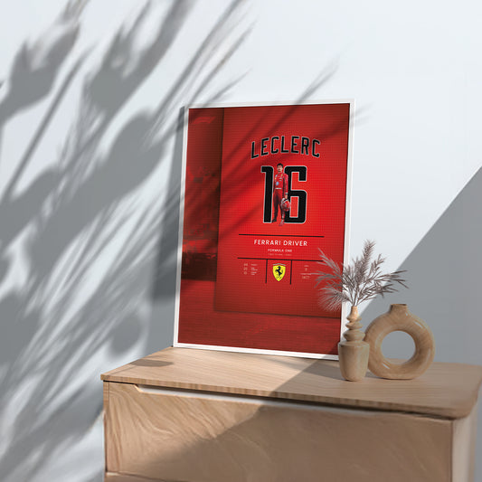Charles Leclerc Poster