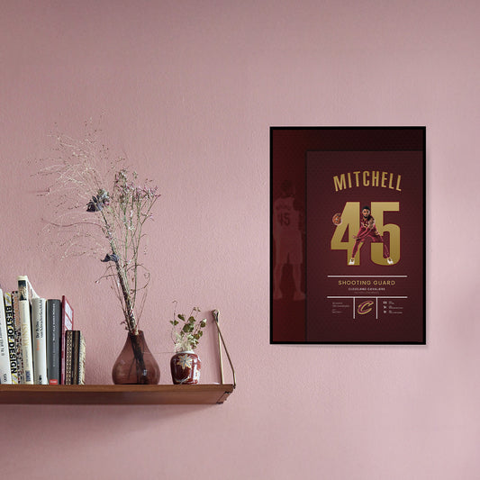 Donovan Mitchell Poster