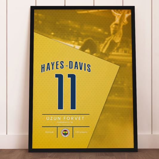 Nigel Hayes-Davis Çerçeveli Poster