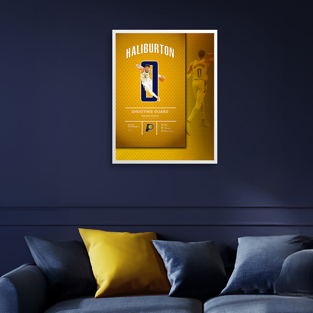 Tyrese Haliburton Poster