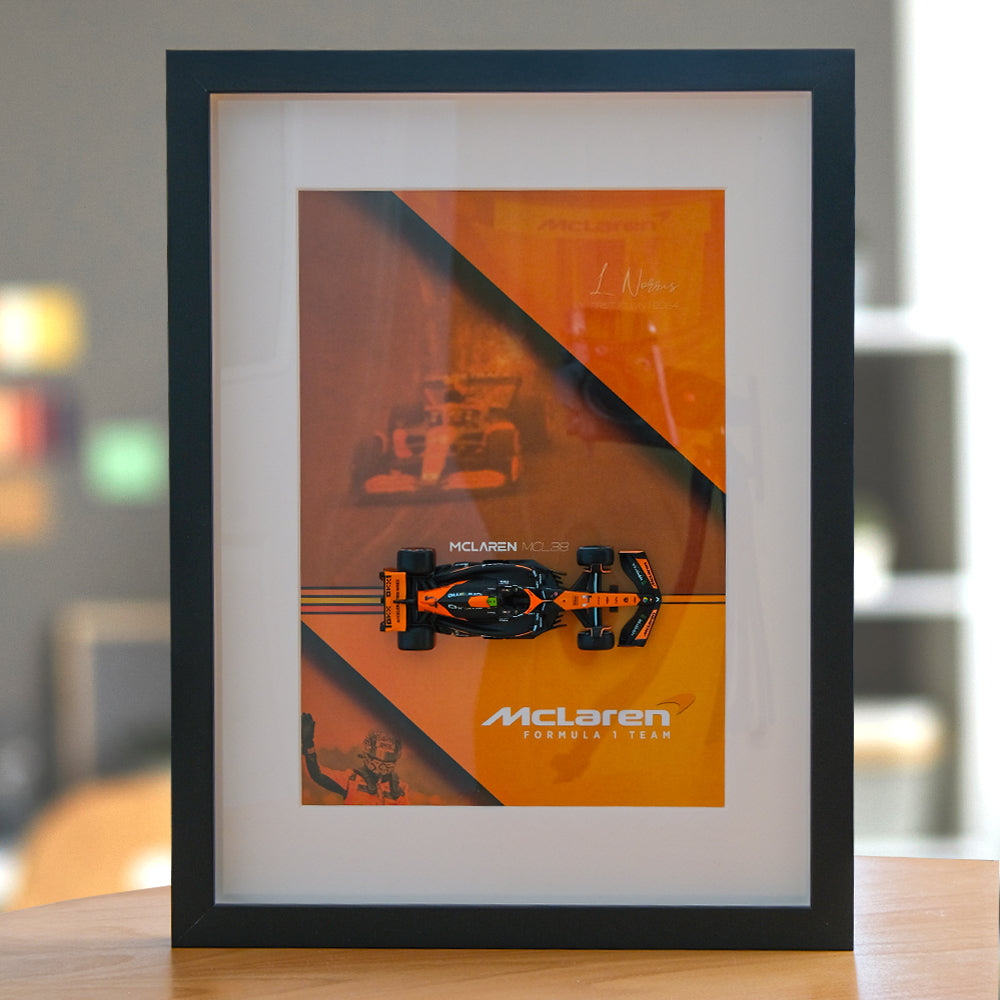 F1 McLaren MCL38 - Lando Norris 3D Model Poster