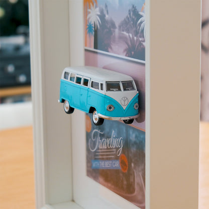 VW T2 Traveling - 3D Çerçeveli Poster